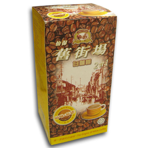 旧街场-400g白咖啡经典原味3合1