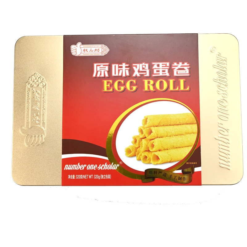 新品-状元坊原味鸡蛋卷